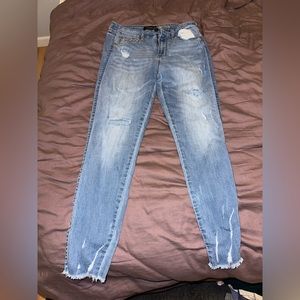 High Waisted Ankle Jeggings